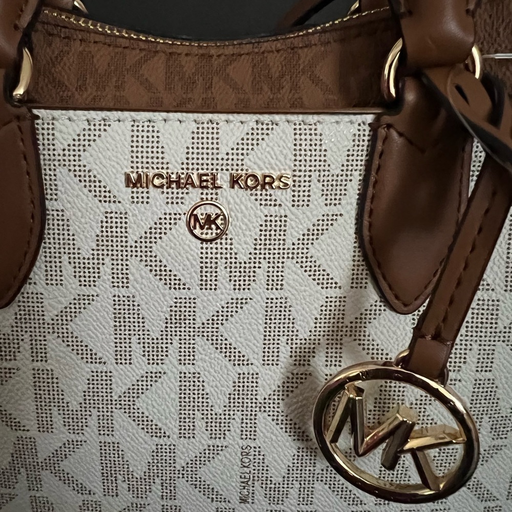 NWT MICHAEL KORS AUSTEN SMALL SATCHEL HANDBAG - Picture 3 of 5